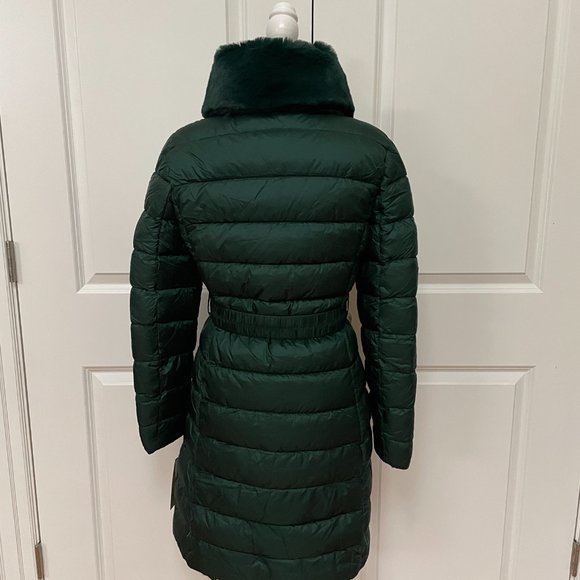 Faux Fur Longline Puffer Jacket MICHAEL Michael Kors - Picture 5 of 8